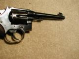 SHOOTING MASTER TARGET NEW SERVICE REVOLVER, .38 SPECIAL, MADE 1936 - 11 of 15
