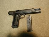 EARLY MODEL 1902 MILITARY .38ACP AUTO PISTOL WITH "ROUND" HAMMER, c.1907 - 8 of 9