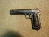  EARLY MODEL 1902 MILITARY .38ACP AUTO PISTOL WITH "ROUND" HAMMER, c.1907 - 2 of 9
