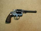 VERY RARE EARLY FIRST STYLE .22 LONG RIFLE OFFICIAL POLICE REVOLVER, c.1930 - 2 of 7