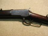 ANTIQUE SERIAL NUMBER, FINE CONDITION 1892 OCT. RIFLE IN .32-20 CALIBER, #82XXX MADE 1895 - 4 of 20