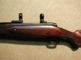 WINCHESTER MOD. 70 "ALASKAN" IN .375 H&H CALIBER WITH LEUPOLD SCOPE RINGS AND BASES - 4 of 15