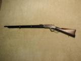 ANTIQUE SERIAL NUMBER .44-40 CALIBER 1873 MUSKET, WITH EXC. BORE, MADE 1891- 2 of 20