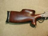 CUSTOM HEAVY VARMINT/TARGET RIFLE ON MODIFIED ANTIQUE HIGHWALL ACTION - 7 of 20