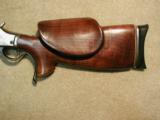 CUSTOM HEAVY VARMINT/TARGET RIFLE ON MODIFIED ANTIQUE HIGHWALL ACTION - 11 of 20