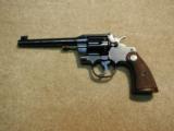 MINTY, FIRST YEAR COLT OFFICER'S MODEL .22LR REVOLVER, #5XXX, MADE 1930 - 1 of 7
