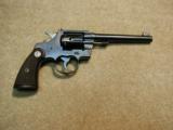 MINTY, FIRST YEAR COLT OFFICER'S MODEL .22LR REVOLVER, #5XXX, MADE 1930 - 2 of 7