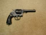 NEW SERVICE .44-40 CALIBER, 5 1/2" DOUBLE ACTION REVOLVER, MADE 1912 - 2 of 12