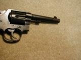 NEW SERVICE .44-40 CALIBER, 5 1/2" DOUBLE ACTION REVOLVER, MADE 1912 - 10 of 12