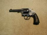NEW SERVICE .44-40 CALIBER, 5 1/2" DOUBLE ACTION REVOLVER, MADE 1912 - 1 of 12