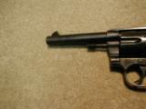 NEW SERVICE .44-40 CALIBER, 5 1/2" DOUBLE ACTION REVOLVER, MADE 1912 - 7 of 12