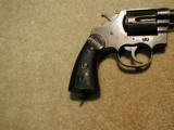 NEW SERVICE .44-40 CALIBER, 5 1/2" DOUBLE ACTION REVOLVER, MADE 1912 - 9 of 12
