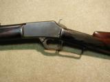 EXTREMELY RARE MARLIN 1889 DELUXE STRAIGHT GRIP OCTAGON RIFLE IN .44-40
- 4 of 21