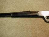 EXTREMELY RARE MARLIN 1889 DELUXE STRAIGHT GRIP OCTAGON RIFLE IN .44-40
- 12 of 21