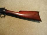 EARLY 1890 SECOND MODEL PUMP RIFLE IN .22 SHORT, MADE 1905 - 11 of 20