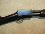 EARLY 1890 SECOND MODEL PUMP RIFLE IN .22 SHORT, MADE 1905 - 3 of 20
