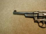  EXCEPTIONAL TRIPLE LOCK MODEL, .44 SPECIAL, 6 1/2"
REVOLVER MADE 1913 - 6 of 11