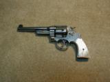  EXCEPTIONAL TRIPLE LOCK MODEL, .44 SPECIAL, 6 1/2"
REVOLVER MADE 1913 - 1 of 11