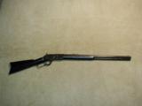 1873 FIRST MODEL .44-40 OCTAGON RIFLE WITH SINGLE SET TRIGGER - 1 of 20