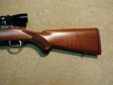 MOD. 77 EXTRA LIGHT WEIGHT .257 ROBERTS CALIBER, WALNUT STOCK, MADE 1989 - 11 of 12