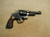 PRE-WAR BIG "N" FRAME .38-44 HEAVY DUTY REVOLVER WITH 5" BARREL MADE 1932 - 2 of 13