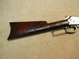 EXTREMELY RARE TOP-EJECT MODEL 1888 OCTAGON RIFLE IN .32-20 CALIBER, MADE 1889 - 7 of 20