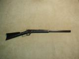 EXTREMELY RARE TOP-EJECT MODEL 1888 OCTAGON RIFLE IN .32-20 CALIBER, MADE 1889 - 1 of 20