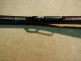 EXTREMELY RARE TOP-EJECT MODEL 1888 OCTAGON RIFLE IN .32-20 CALIBER, MADE 1889 - 5 of 20