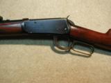 EXC. 1894 .38-55 ROUND BARREL RIFLE WITH BRIGHT EXCELLENT BORE, MADE 1909 - 4 of 20