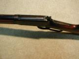 EXC. 1894 .38-55 ROUND BARREL RIFLE WITH BRIGHT EXCELLENT BORE, MADE 1909 - 6 of 20