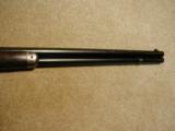 VERY UNUSUAL SPECIAL ORDER 1886, .45-70 ROUND BARREL RIFLE, MADE 1909 - 9 of 20