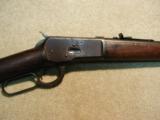 VERY RARE 1892 FACTORY 20" ROUND BARREL SHORT RIFLE IN .25-20, MADE 1912 - 3 of 16