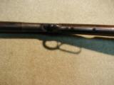 VERY RARE 1892 FACTORY 20" ROUND BARREL SHORT RIFLE IN .25-20, MADE 1912 - 5 of 16