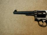 GREAT DEPRESSION ERA 1905 TARGET .38 SPECIAL HAND EJECTOR, 4TH CHANGE - 6 of 10