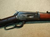  1886 IN DESIRABLE .45-70 CALIBER, ROUND BARREL RILE, MADE 1893 - 3 of 18
