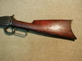  1886 IN DESIRABLE .45-70 CALIBER, ROUND BARREL RILE, MADE 1893 - 11 of 18