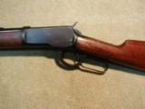 FINE CONDITION 1892 .32-20 OCTAGON RIFLE, MADE 1918 - 4 of 18