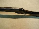 NEVER CLEANED, ATTIC CONDITION 1873 .44-40 MUSKET, MADE 1894 - 6 of 16