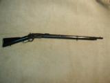 NEVER CLEANED, ATTIC CONDITION 1873 .44-40 MUSKET, MADE 1894 - 1 of 16