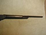 UNCLEANED, ATTIC CONDITION, 1887 10 GA. LEVER ACTION SHOTGUN, MADE 1897 - 8 of 16