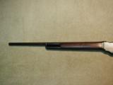 UNCLEANED, ATTIC CONDITION, 1887 10 GA. LEVER ACTION SHOTGUN, MADE 1897 - 11 of 16