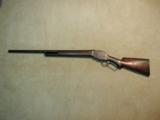 UNCLEANED, ATTIC CONDITION, 1887 10 GA. LEVER ACTION SHOTGUN, MADE 1897 - 2 of 16