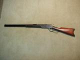 PARTICULARLY FINE CONDITION 1876 .45-60 CAL, 28" ROUND BARREL RIFLE, MADE 1885 - 2 of 20