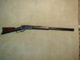 PARTICULARLY FINE CONDITION 1876 .45-60 CAL, 28" ROUND BARREL RIFLE, MADE 1885 - 1 of 20