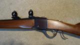 RUGER No. 3 "LIBERTY" MARKED .30-40 KRAG, FANCY WALNUT, MADE 1976 - 4 of 20