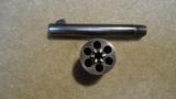 SINGLE ACTION ARMY PARTS: 2nd. GENERATION .38 SPECIAL CYLINDER AND 5 1/2" BARREL - 2 of 5