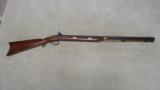 HAWKEN STYLE .54 CALIBER RIFLE BY "ALLEN F.A. MFG. CO.- SANTA FE, N.M. - 1 of 18