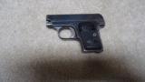 EXTREMELY EARLY PRODUCTION COLT 1908 .25 AUTO PISTOL, NUMBER 41XX, MADE 1909 - 2 of 10