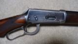 EXC. 1894 PISTOL GRIP, CHECKERED .38-55 OCT RIFLE WITH NICKEL STEEL - 3 of 20