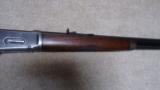 EXC. 1894 PISTOL GRIP, CHECKERED .38-55 OCT RIFLE WITH NICKEL STEEL - 8 of 20